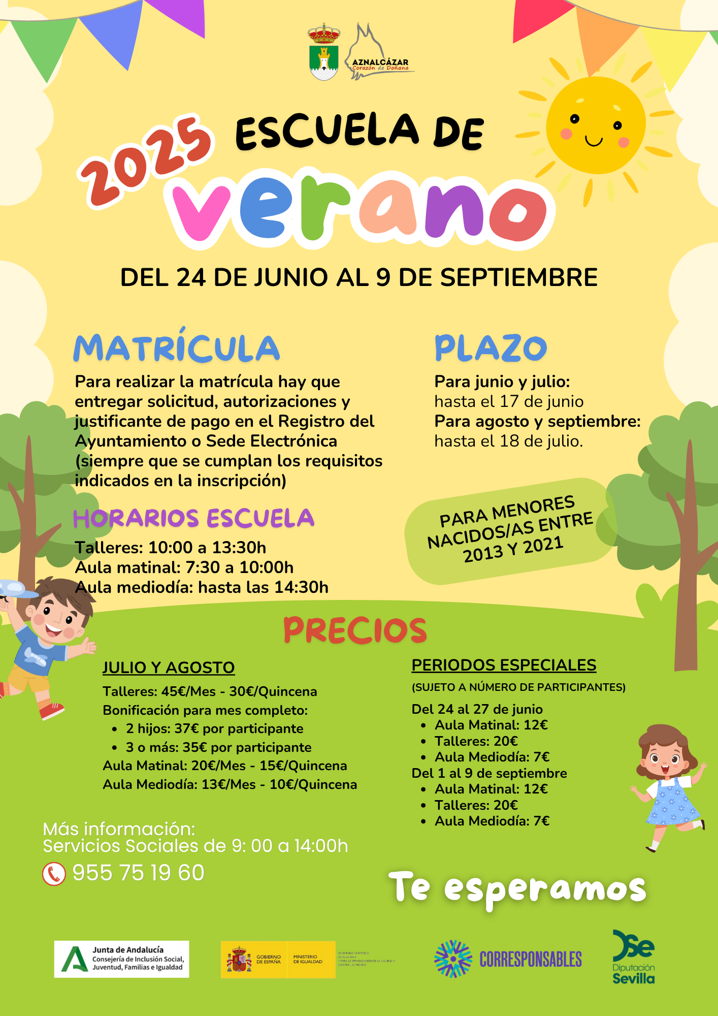 Cartel Escuela de Verano 2025